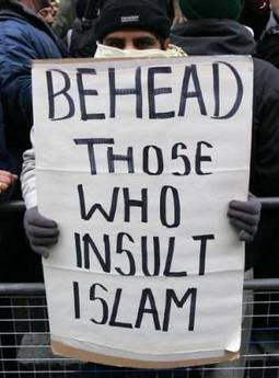 behead those who insult Islam